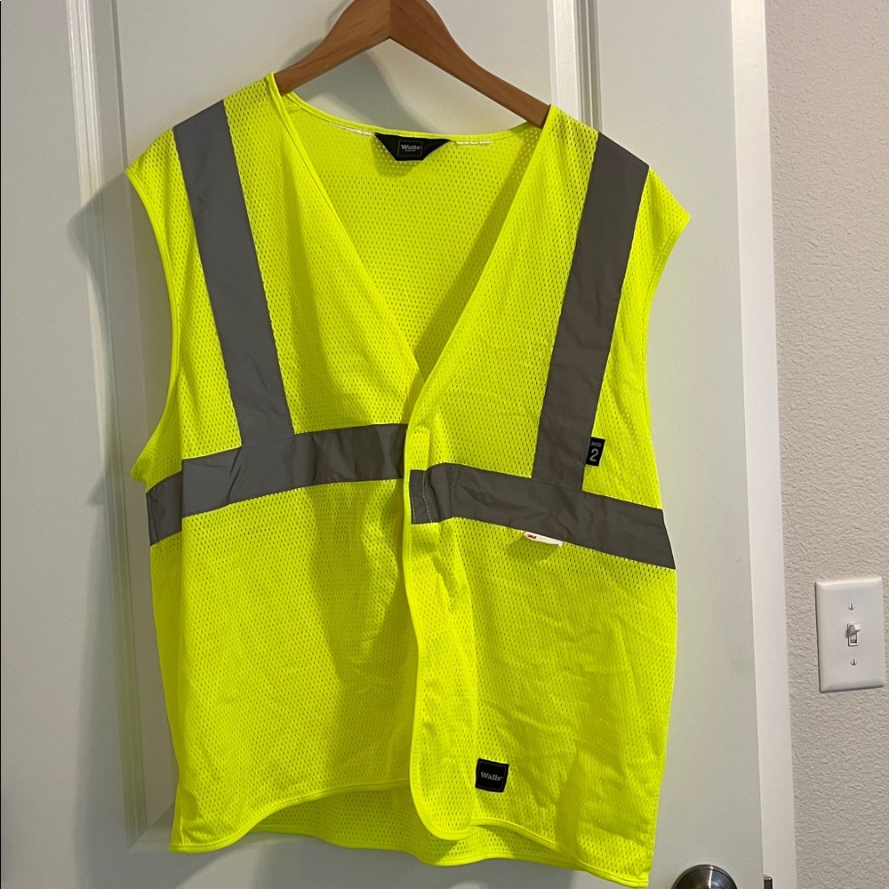 Walls Workwear Neon Yellow Safety Vest